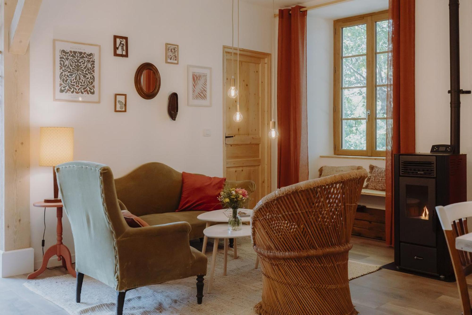 Les Cabanes Du Dauphine Et Logis A La Ferme Gap Kamer foto