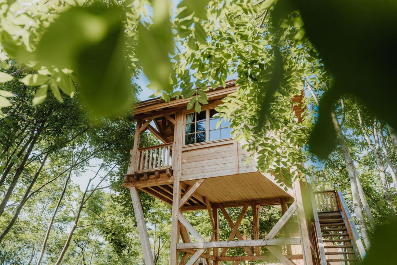 Les Cabanes Du Dauphine Et Logis A La Ferme Gap Buitenkant foto