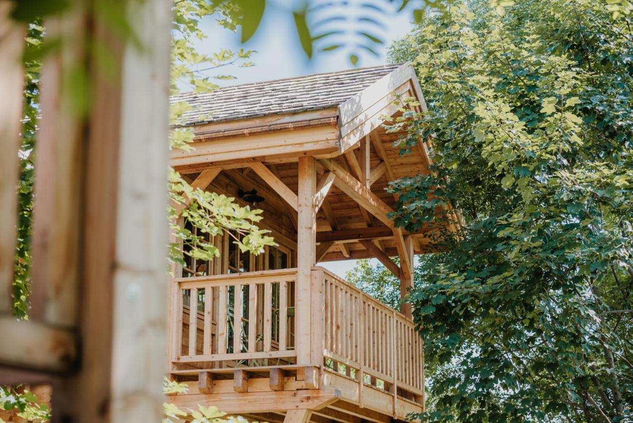 Les Cabanes Du Dauphine Et Logis A La Ferme Gap Buitenkant foto